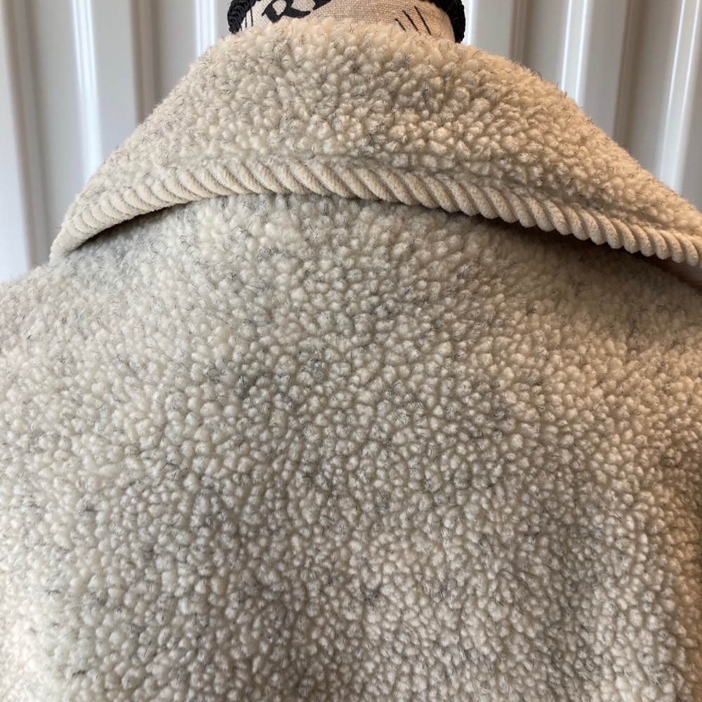 Winter Fleece Sherpa Coat 1980s Two Available - Picture 4 of 13